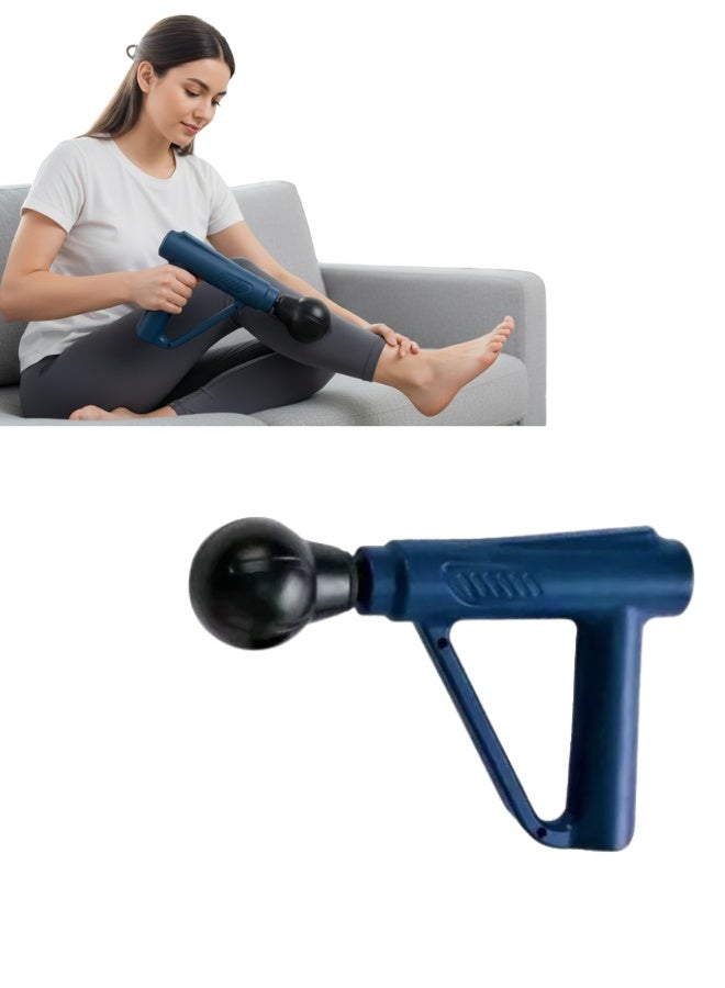 جهاز تدليك صغير احترافي بتقنية الطرق العميق - مدلك عضلات قابل لتعديل السرعة لتخفيف الألم، واستعادة العضلات، وتحسين الدورة الدموية - صغير الحجم وسهل الحمل، تشغيل هادئ، شحن سريع عبر منفذ USB-C - مثالي للرجال والنساء ورواد الصالات الرياضية ومحبي الرياضة - Image 1